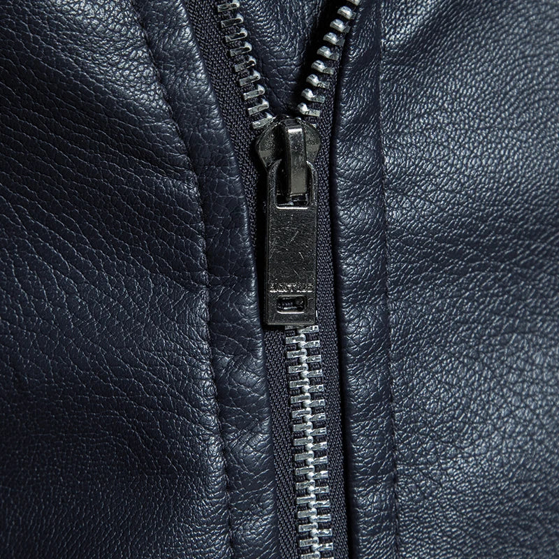 Manteau Cuir Premium Lencensa - Veste Moto Tactique Imperméable - Qualité Exceptionnelle - Lencensa 