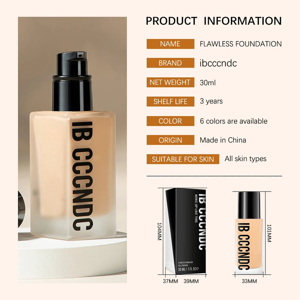 Crème de fond de teint pour le visage, haute couverture, fond de teint, imperméable, Base de maquillage coréenne, brume cosmétique Cc Bb