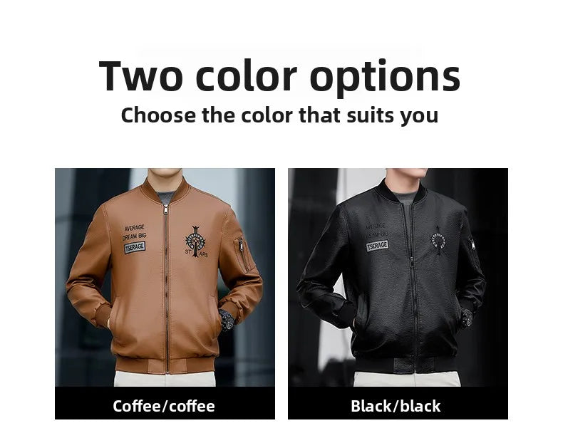 Veste en peluche épaisse pour hommes, de haute qualité, à la mode, belle veste en simili cuir, confortable et chaude, nouvelle collection