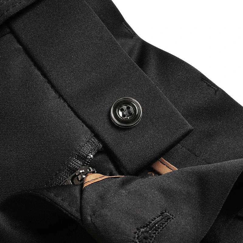 Pantalon Homme Été Extensible - Tissu Soyeux Sans Repassage - Lencensa 