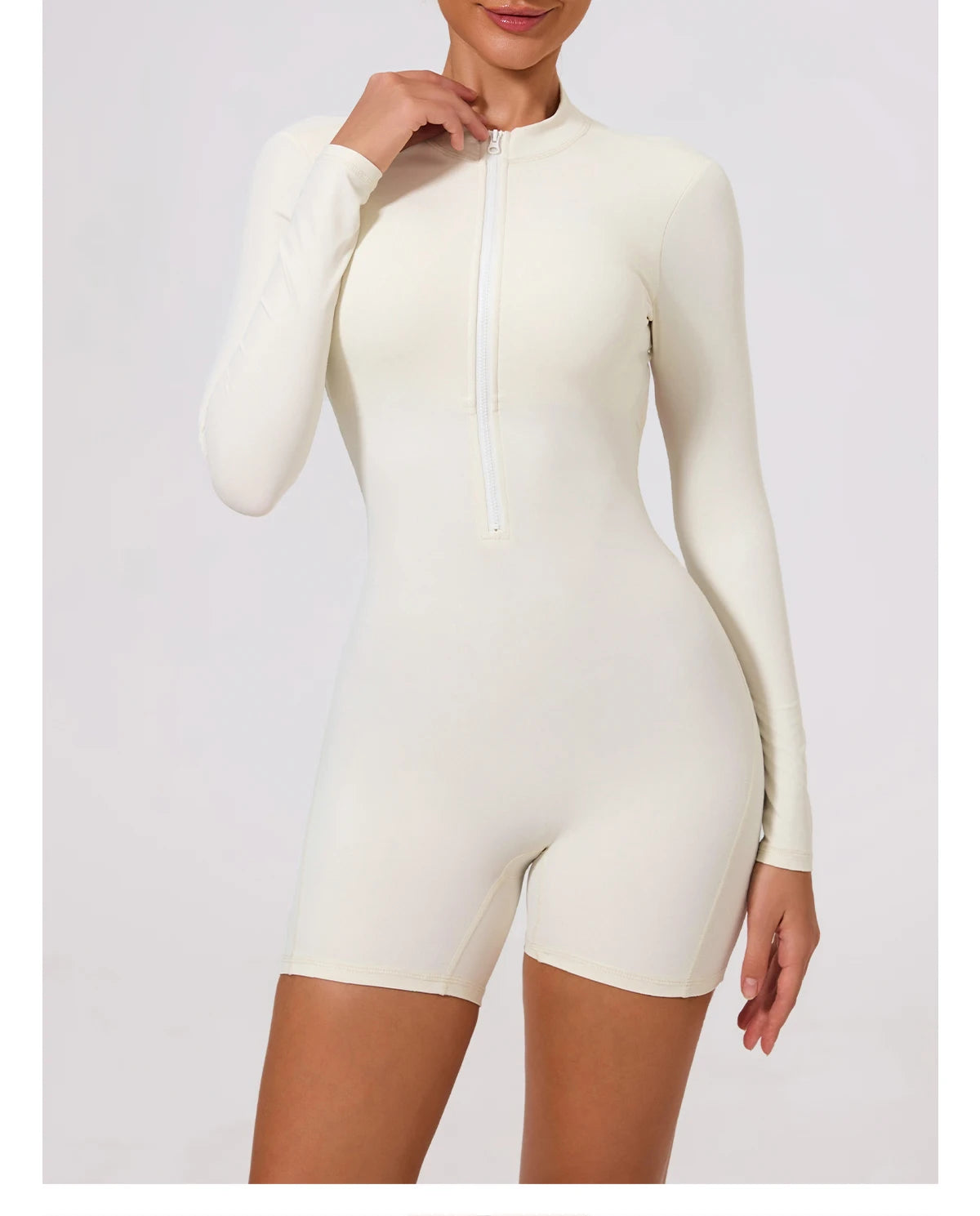 Combinaison Sport Femme Ctenkevet - Jumpsuit Dos Nu Yoga Fitness - Lencensa 