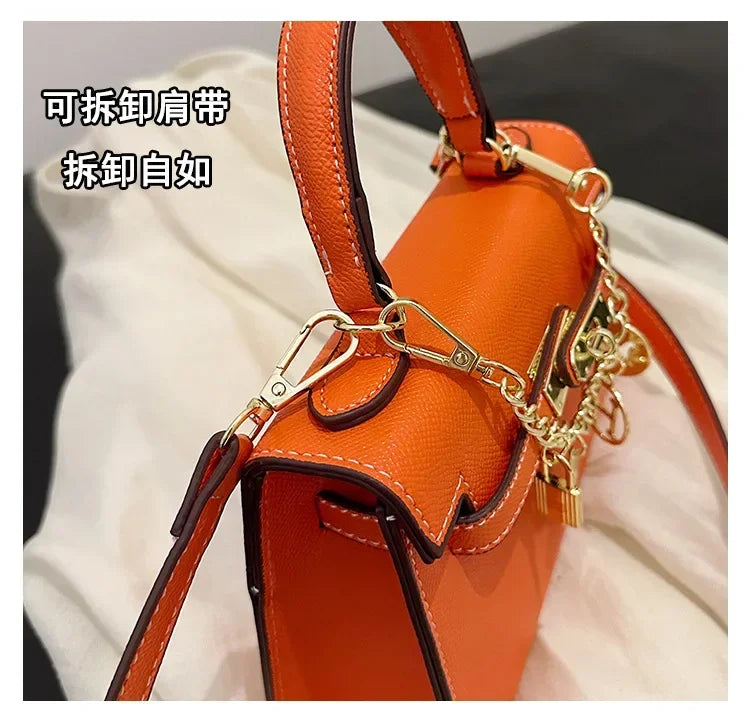 2025 Sac fourre-tout en cuir de luxe pour femme – Sac à main à bandoulière minimaliste, sac à main de travail et de bureau de petit lot de qualité supérieure - Lencensa 