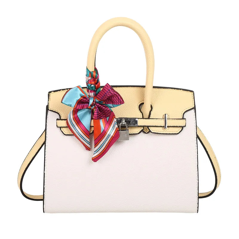 Sac à main de luxe léger et Portable pour femmes, sac à main de tempérament pratique, multifonctionnel, polyvalent, grande capacité, mode Simple - Lencensa 