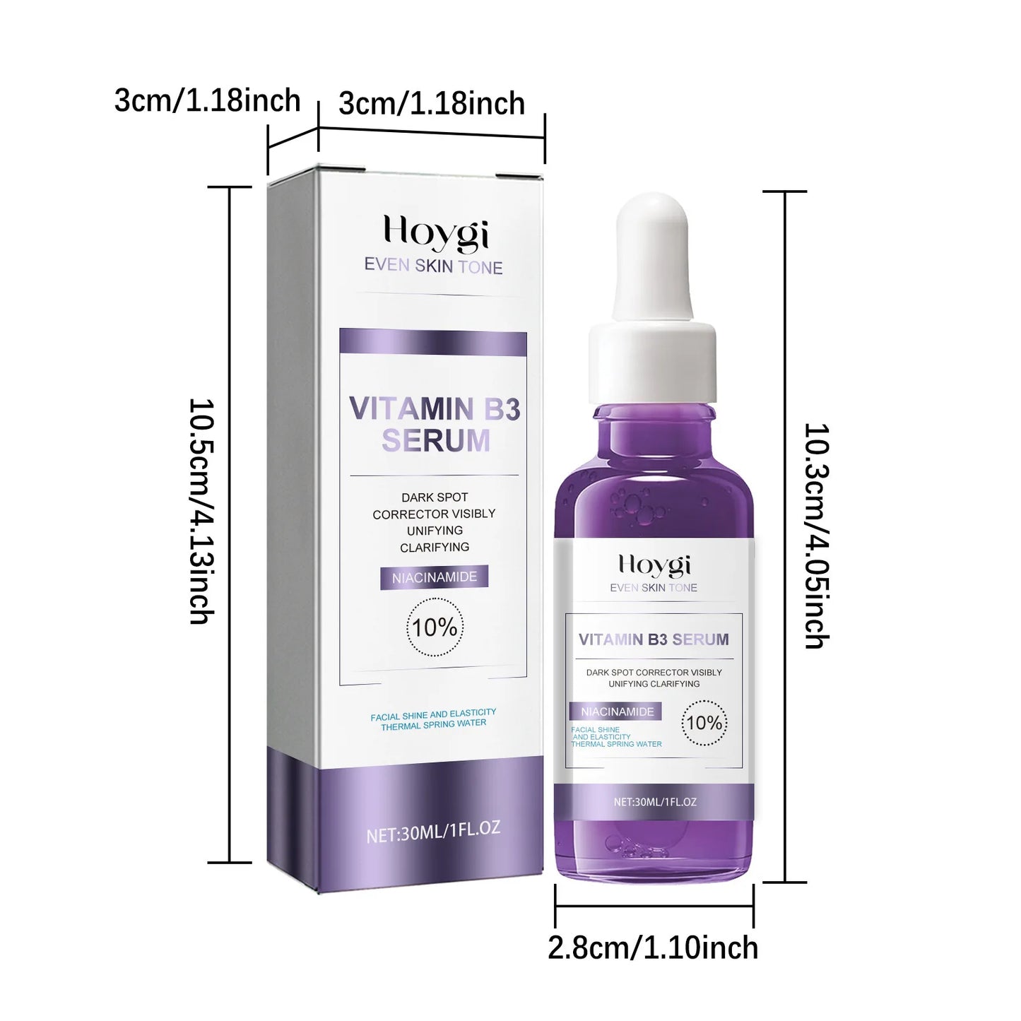 Sérum Anti-rides pour le visage, élimination des taches foncées, estompe les marques d'acné, ligne Fine lisse, raffermissant, raffermissant, vitamine B3, Essence hydratante