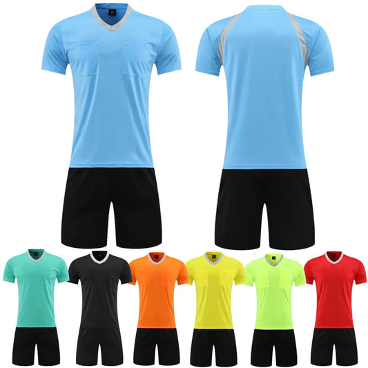 Uniforme Arbitre Football Personnalisable - Maillot Short Nom Numéro HAMEK - Lencensa 