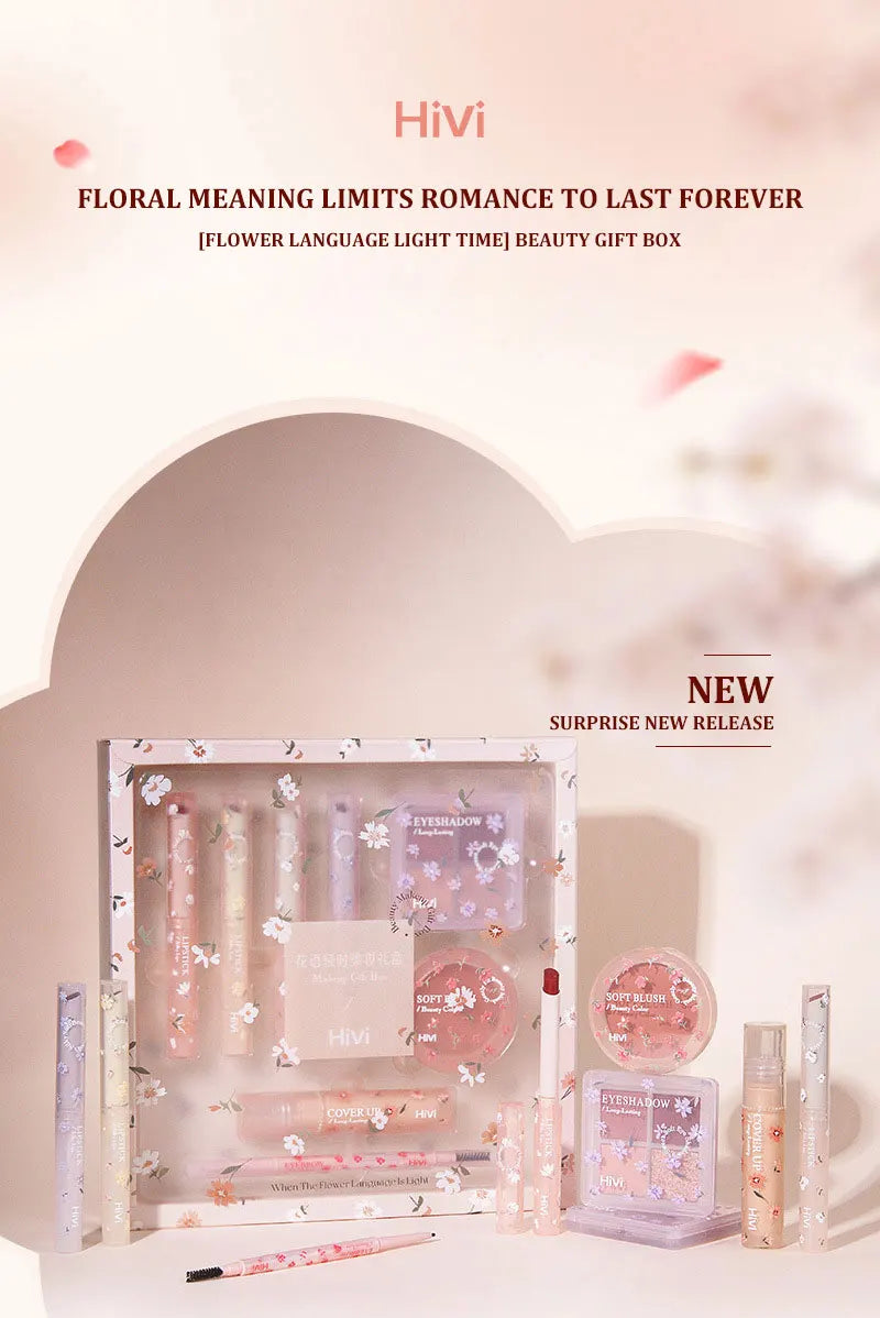 Kit de maquillage complet pour femmes, ensemble de produits de maquillage longue tenue, rouge à lèvres 8 pièces
