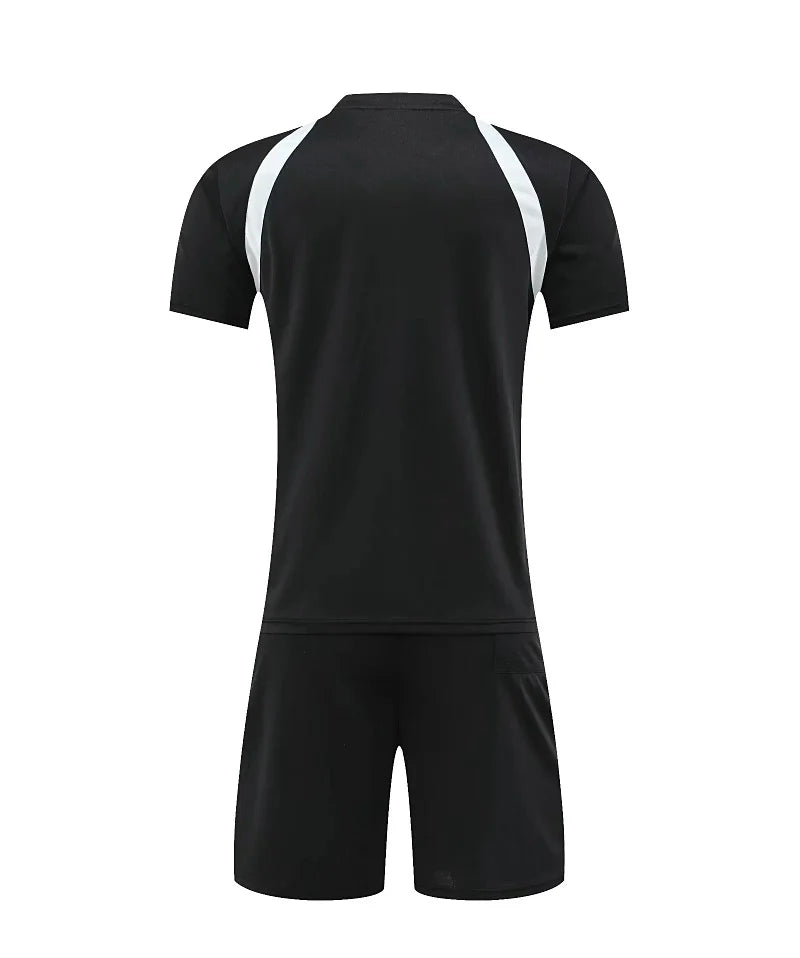 Uniforme Arbitre Football Personnalisable - Maillot Short Nom Numéro HAMEK - Lencensa 