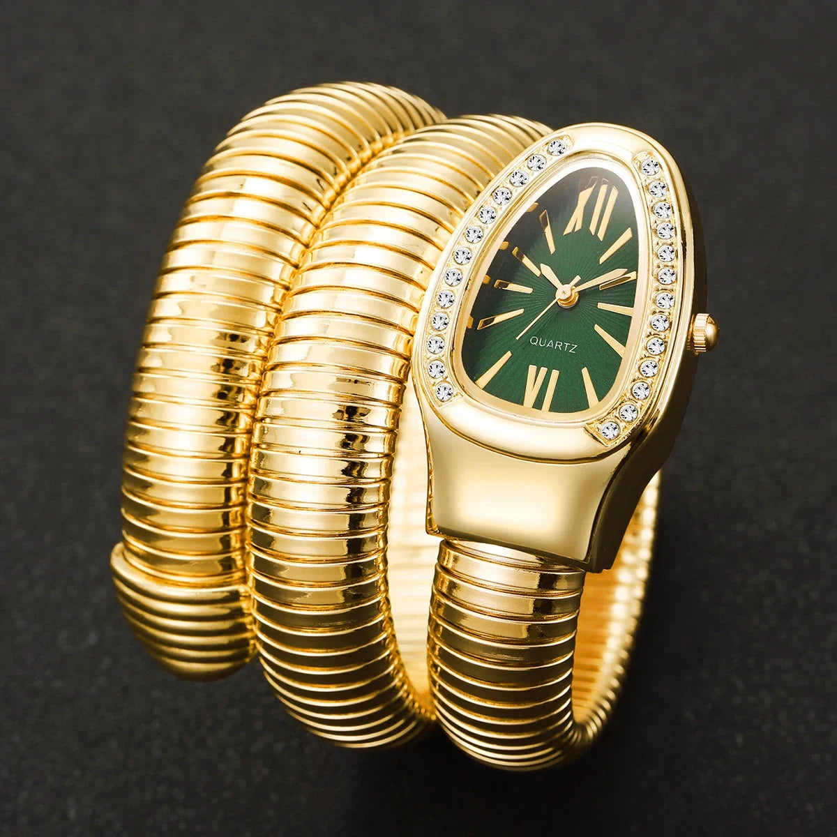 Dames de luxe Montre à Quartz mode or dames montres horloge haute qualité en acier inoxydable Bracelet Montre-Bracelet Montre Femme cadeaux