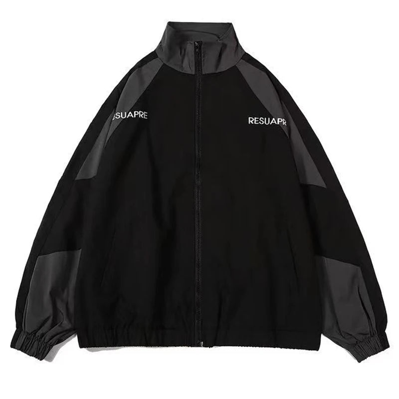 Veste Varsity Premium Lencensa - Hip Hop Patchwork Unisexe - Qualité Exceptionnelle