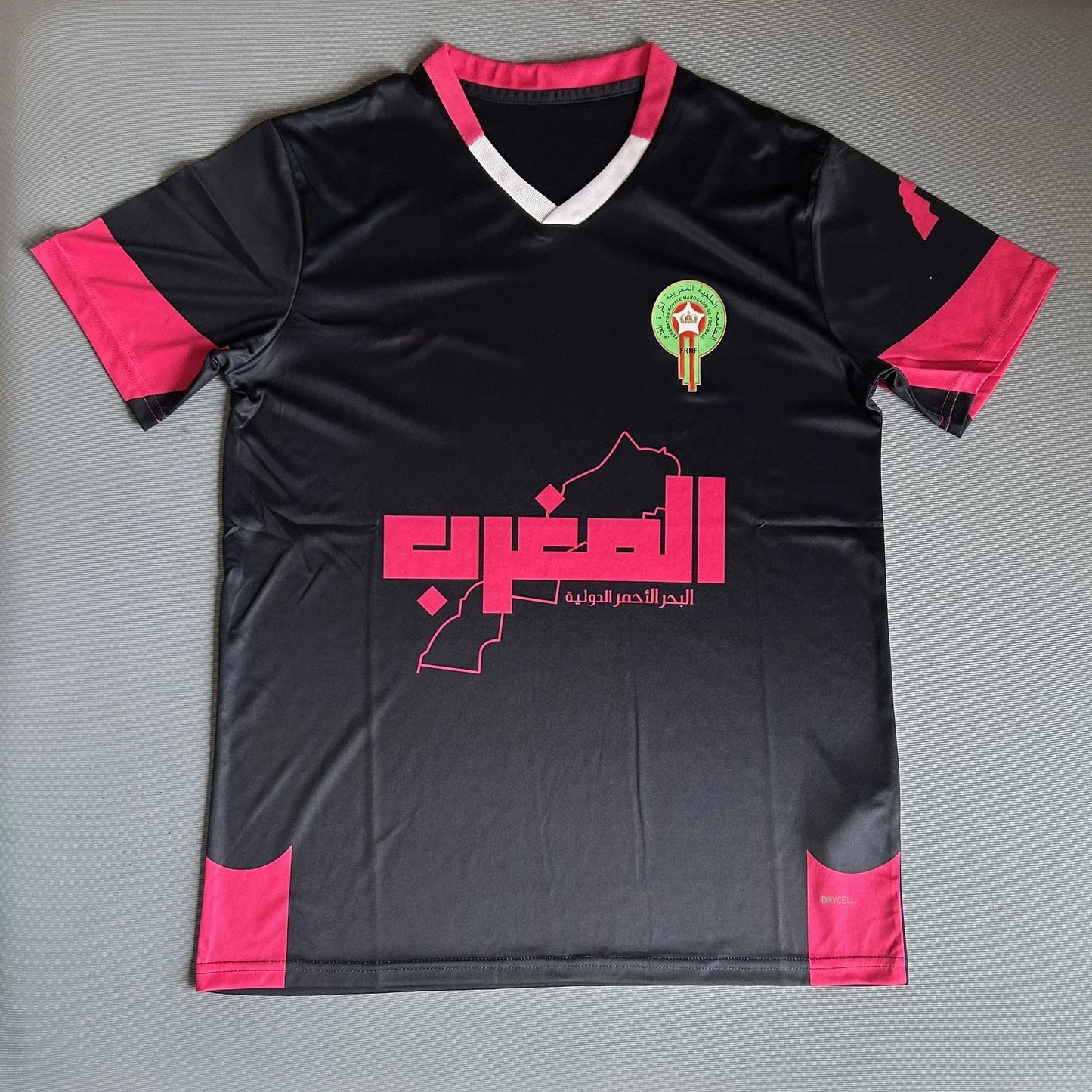 Maillot Maroc 2025/26 Lions de l'Atlas - Jersey Respirant Séchage Rapide Unisexe - Lencensa 