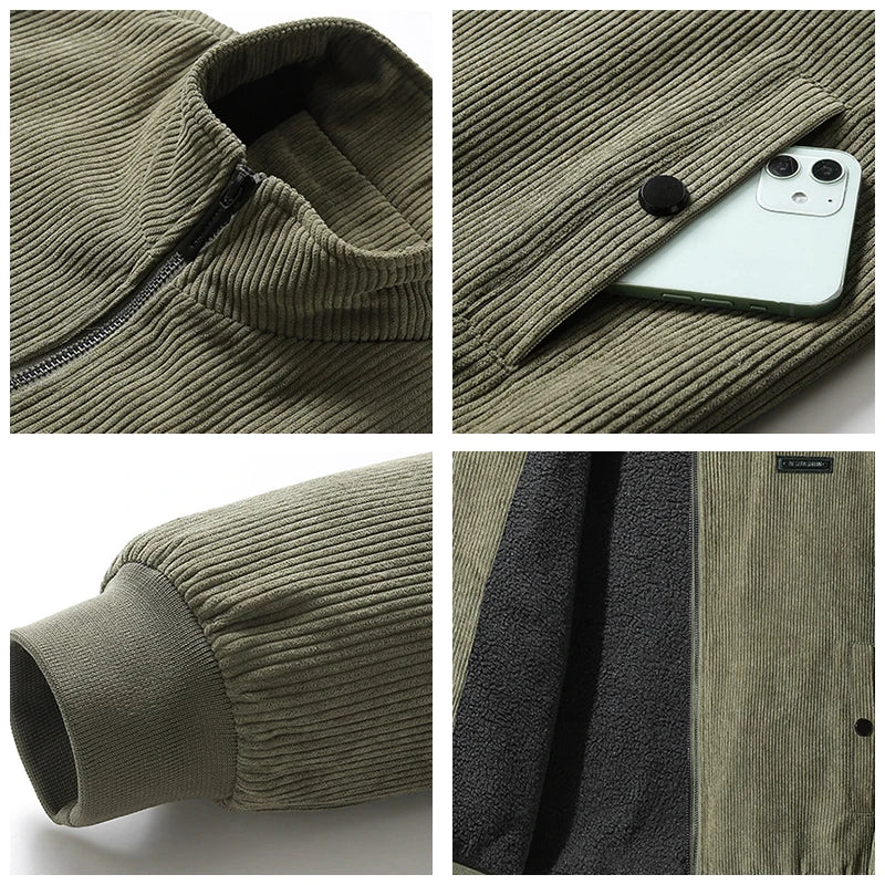 Veste Polaire Premium Lencensa - Épaisse Chaude Coupe-Vent - Qualité Exceptionnelle Hiver 2025