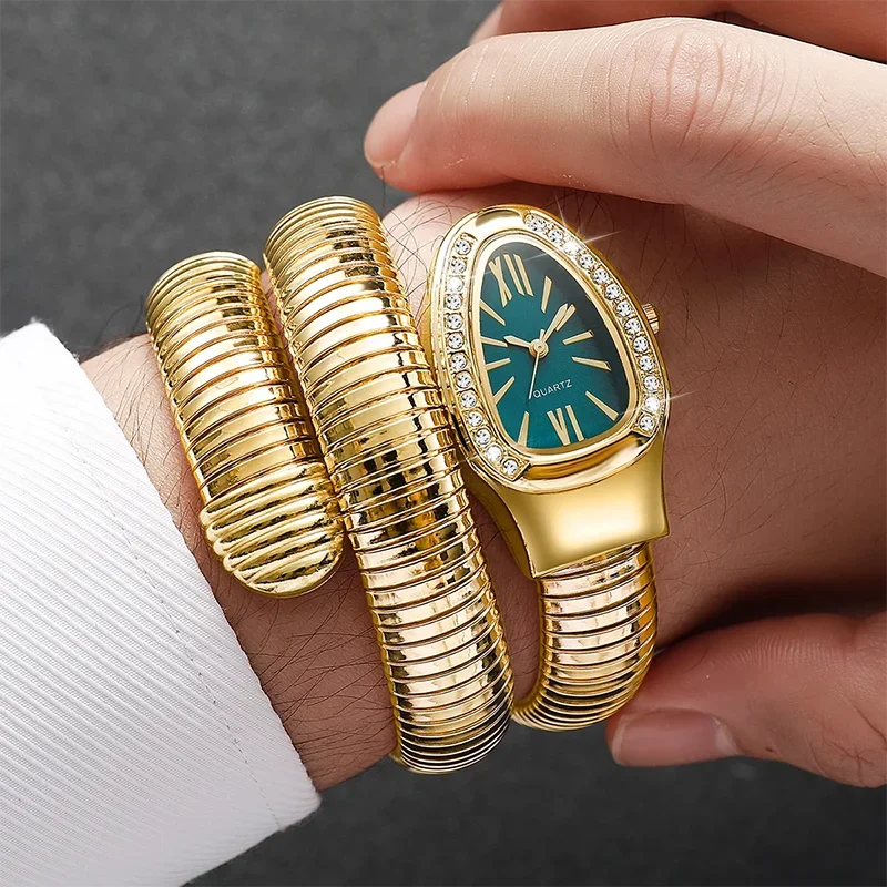 Dames de luxe Montre à Quartz mode or dames montres horloge haute qualité en acier inoxydable Bracelet Montre-Bracelet Montre Femme cadeaux