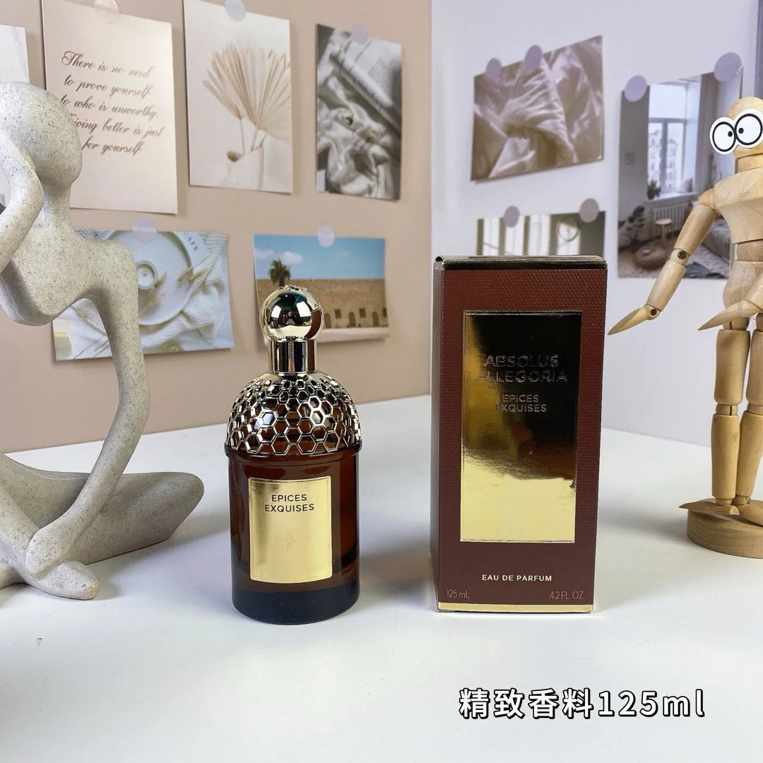 Cologne Original 125ml - Parfum Unisexe Rose Bois de Santal Cuir - Lencensa 