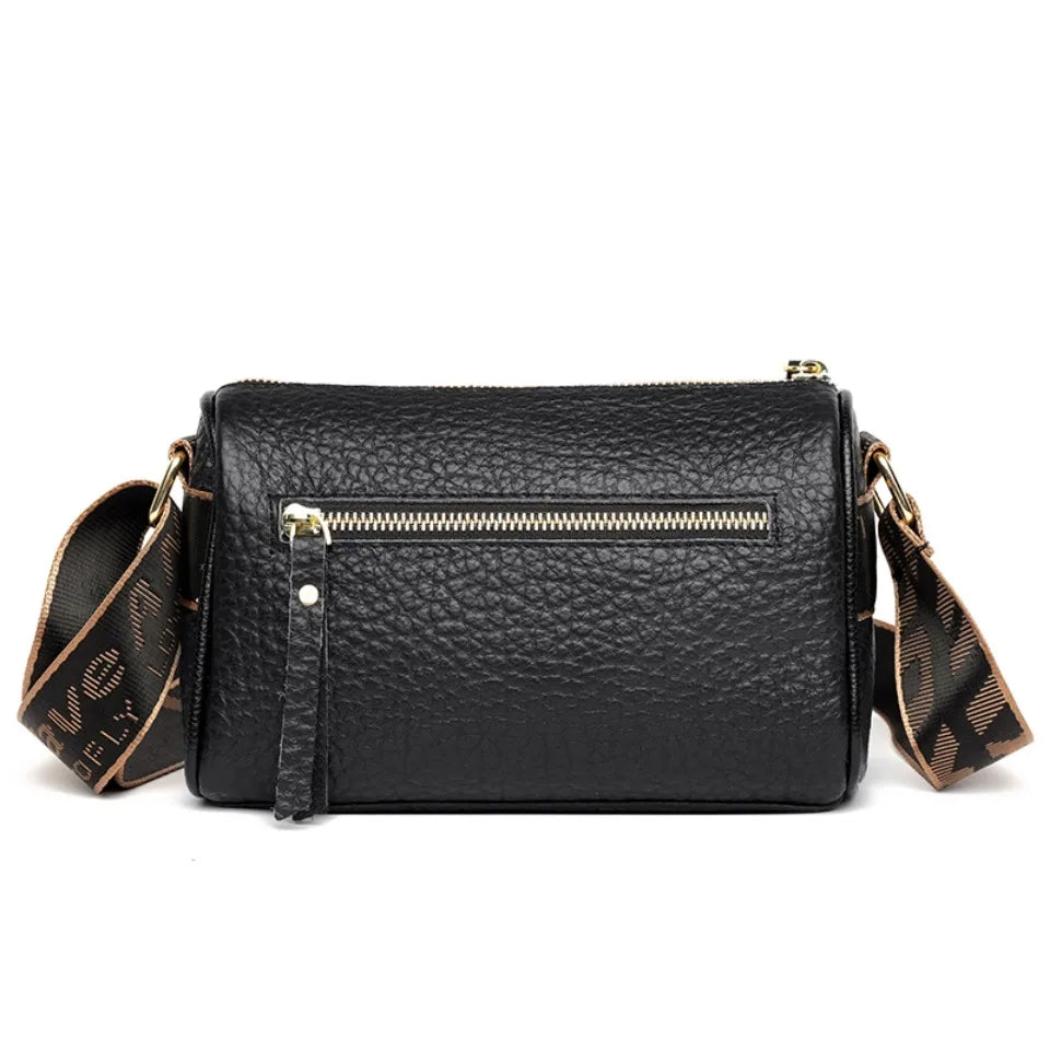 Sac à Main de Luxe en Cuir Solide pour Femme, Sacoche de Styliste, Fourre-Tout de Bonne Qualité, à Bandoulière - Lencensa 