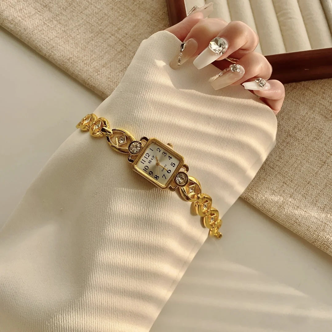 Femmes montres Top marque de luxe montres dames mode or Bracelet montre femme élégante horloge femmes montre femme