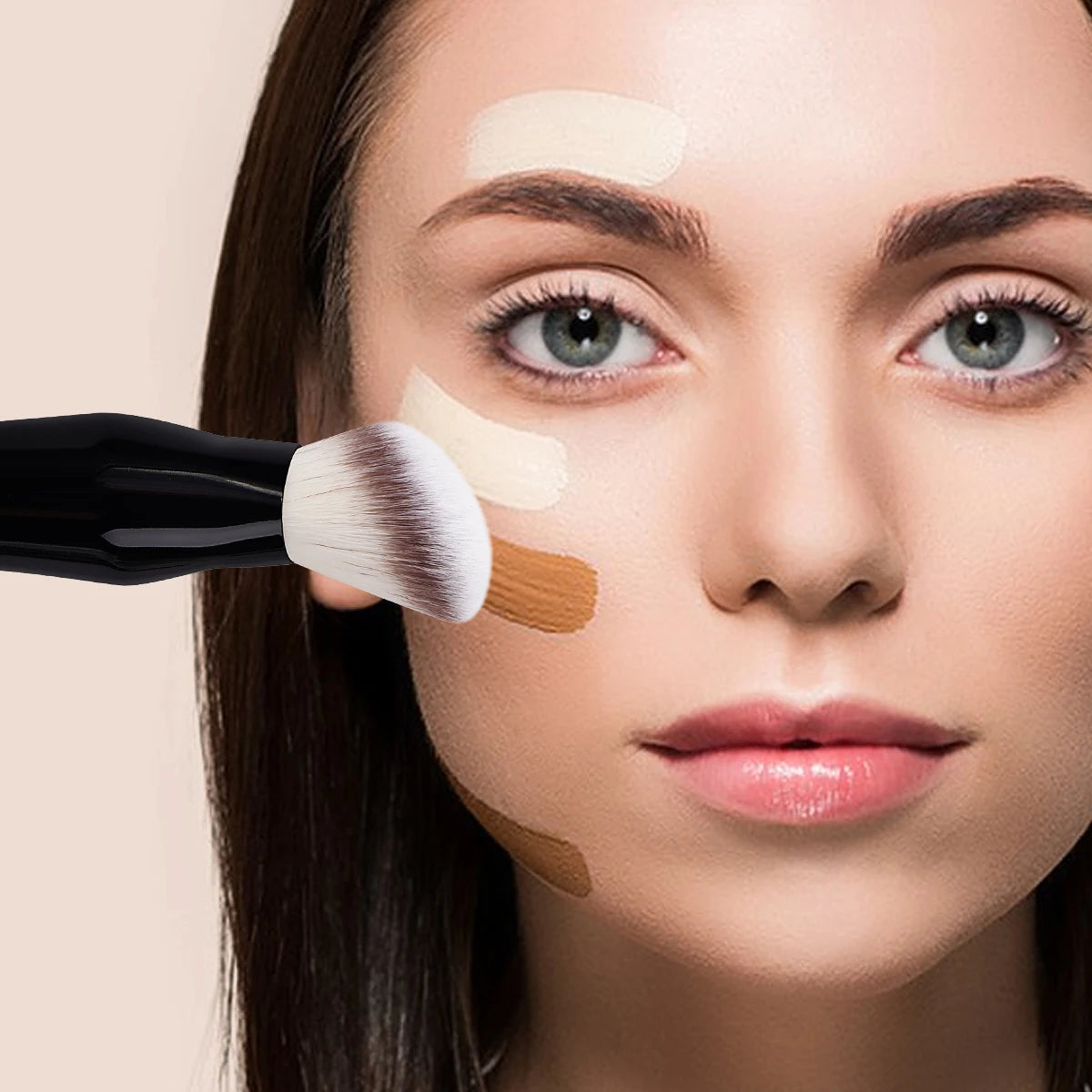 MAANGE – pinceaux de fond de teint profilés, pinceaux de maquillage pour le visage, pour fond de teint liquide ou crème, outil de maquillage pour la beauté - Lencensa 