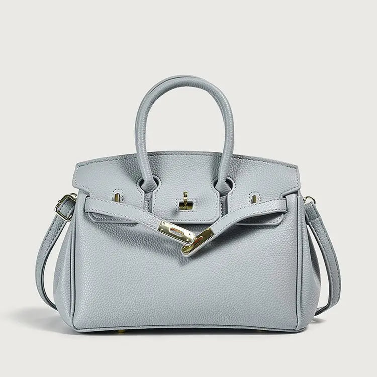 Sac Birkin imprimé écharpe 2025 pour femmes, sac à main à bandoulière en relief à ailes, fourre-tout de luxe à poignée supérieure avec serrure, sac à bandoulière élégant - Lencensa 