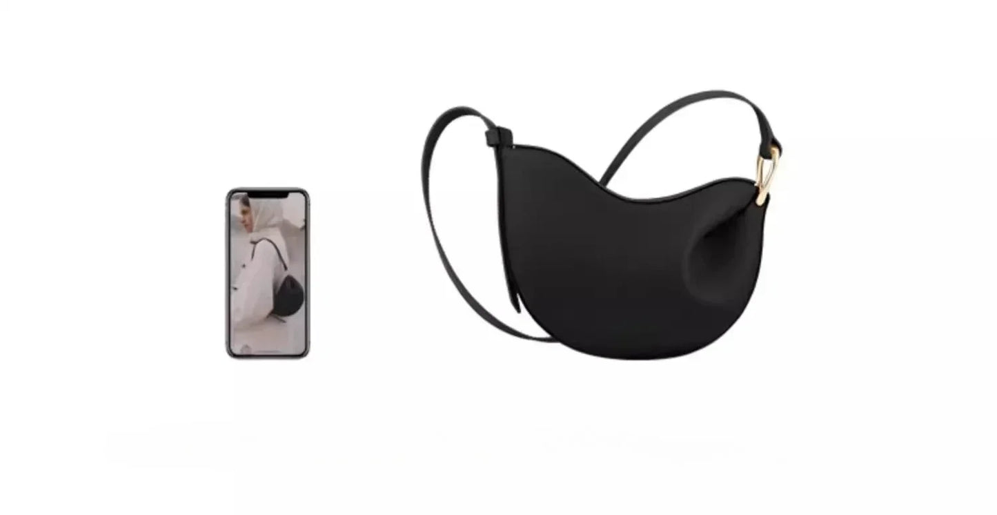 Sac à pois français populaire pour femmes, nouveau petit Design sous les bras, sac à bandoulière simple en cuir pour femmes,
