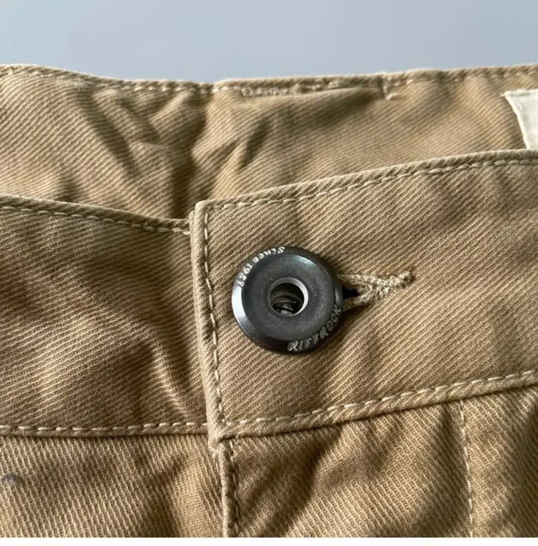 Pantalon Cargo Homme Coton - Style Américain Robuste Anti-Usure - Lencensa 