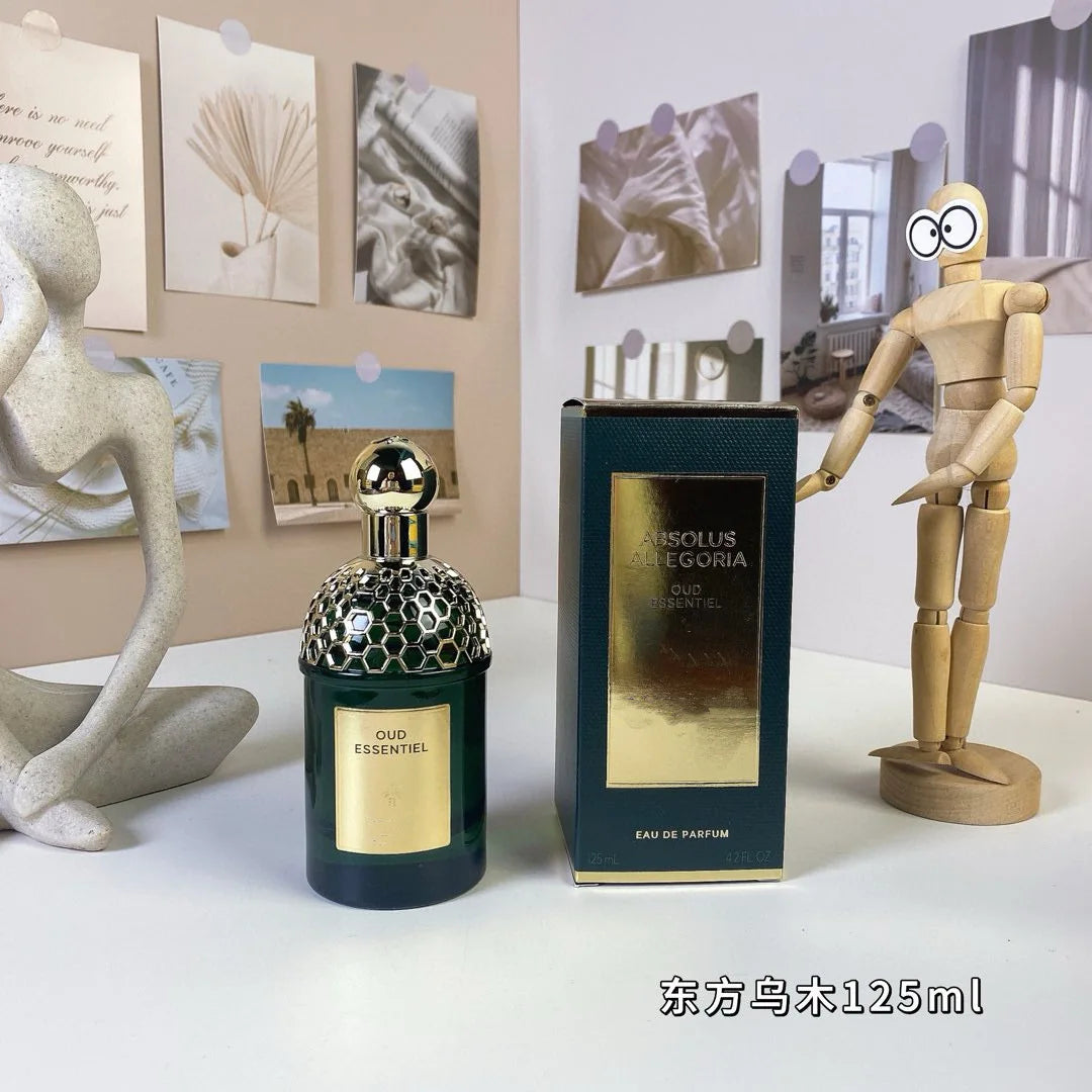 Cologne Original 125ml - Parfum Unisexe Rose Bois de Santal Cuir - Lencensa 