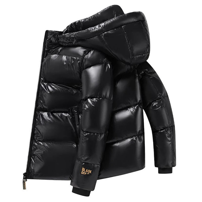 Doudoune Premium Lencensa - Duvet Canard Capuche Unisexe - Qualité Exceptionnelle Luxe Imperméable