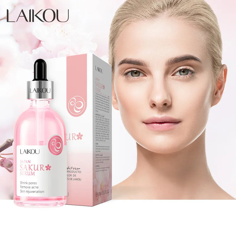 Sérum Visage Lencensa - Sakura Vitamine C Hydratant Raffermissant 100ml