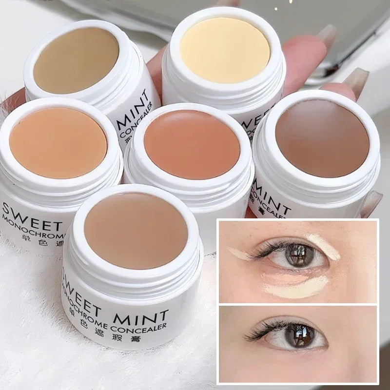 Palette de correcteurs mats, couverture de Texture crème, marques d'acné, cernes, maquillage multifonction pour le visage, éclaircissant durable, cosmétiques pour le visage