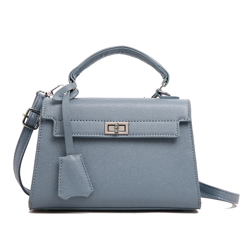 Sac à bandoulière en cuir de qualité supérieure pour femmes, sac à main de luxe de styliste, fourre-tout classique élégant - Lencensa 