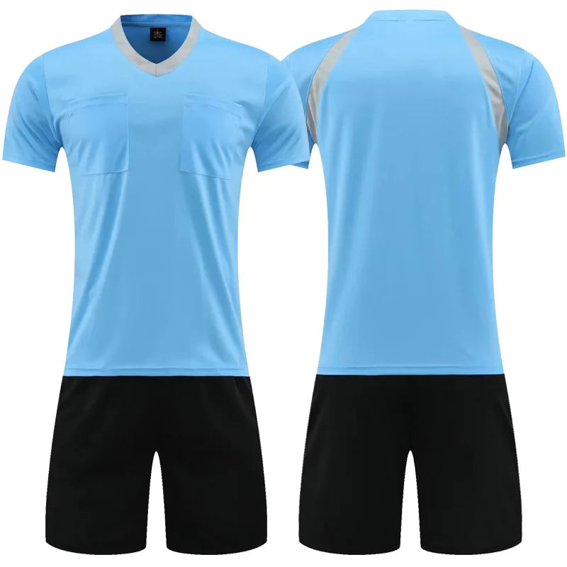 Uniforme Arbitre Football Personnalisable - Maillot Short Nom Numéro HAMEK - Lencensa 