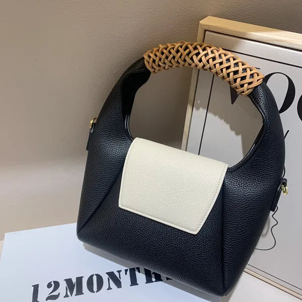 Sac à bandoulière tissé pour femme, sac à main décontracté, marque de créateur, haute qualité, offre spéciale, E27, 2023