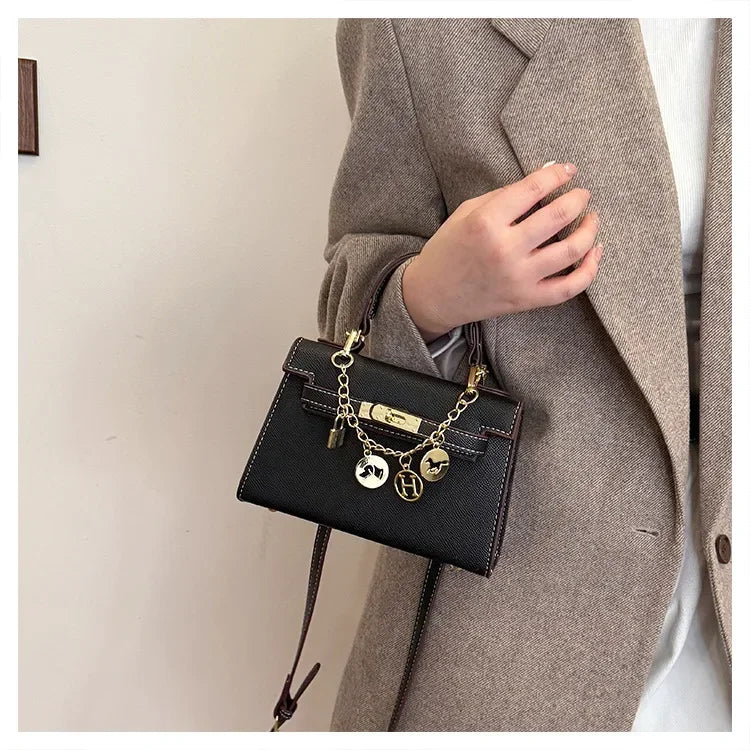 2025 Sac fourre-tout en cuir de luxe pour femme – Sac à main à bandoulière minimaliste, sac à main de travail et de bureau de petit lot de qualité supérieure - Lencensa 