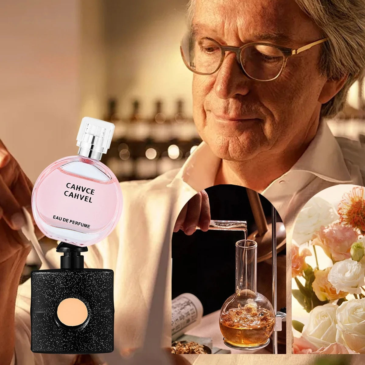 Coffret 8 Mini Parfums Femme - Fragrances Boisées Florales Portables - Lencensa 