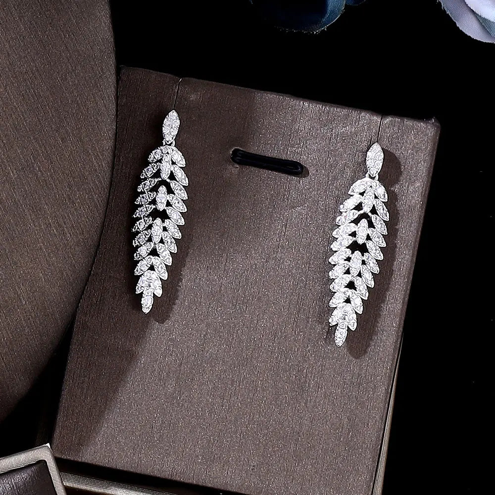 Ensemble de bijoux de mariage en zircone cubique, collier de Dubaï, bracelet, boucles d'oreilles, cristal CZ, mariée nigériane, chaud, nouveau, 2023, 4 pièces