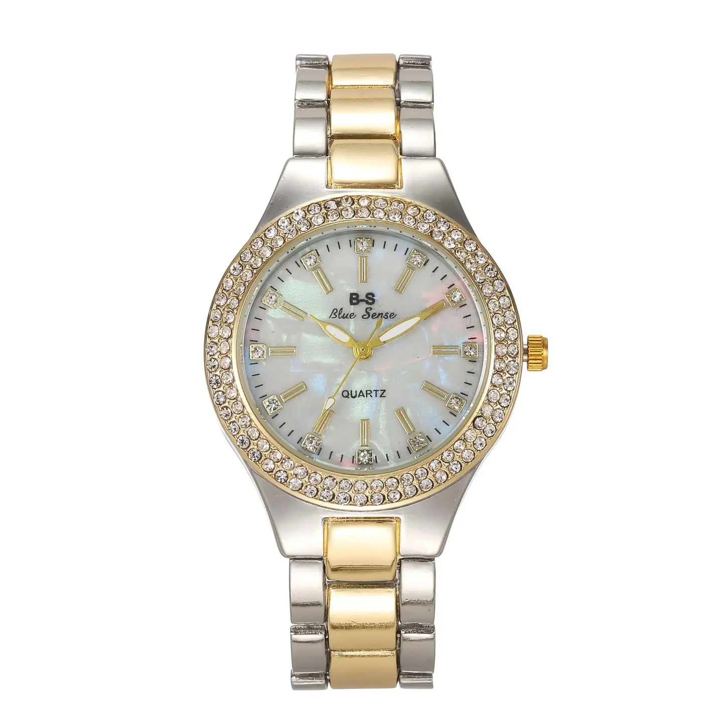 Mode dames montres robe or Montre femmes cristal diamant montres en acier inoxydable argent horloge femmes Montre Femme