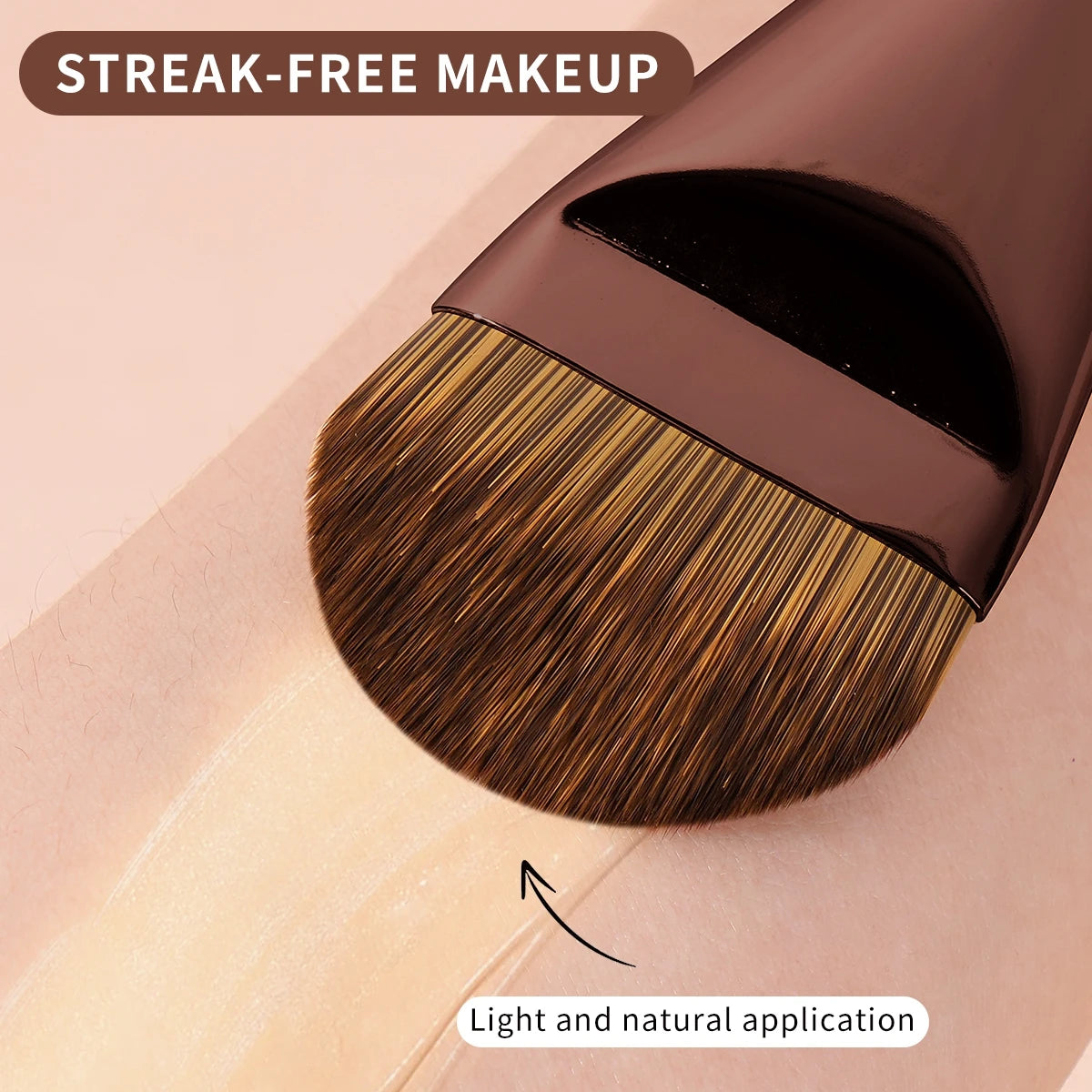 MAANGE – ensemble de pinceaux de maquillage pour fond de teint, 2 pièces, brosse pour masque supérieur Ultra fin pour crème liquide, mélange de cosmétiques, outil de beauté, cadeau Premium