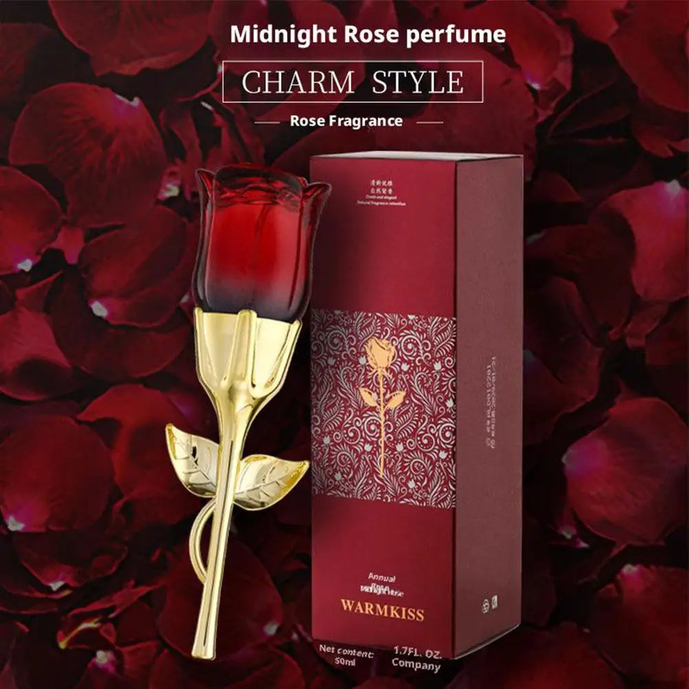 Rose Pheromone 50ml - Parfum Femme Floral Élégant Longue Durée - Lencensa 