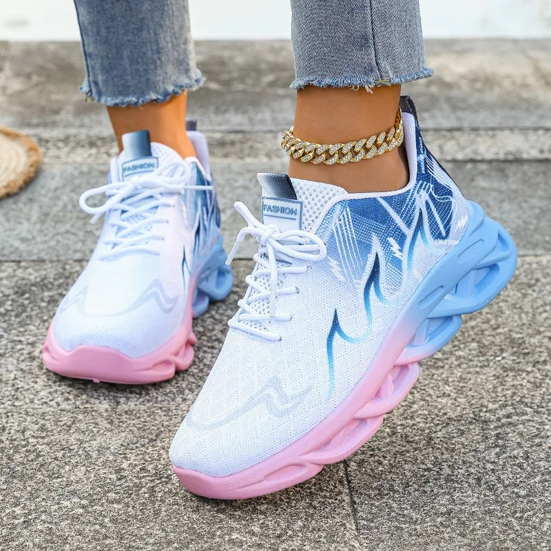 Lencensa - Baskets Femme Premium | Chaussures Sport Légères et Respirantes de Qualité Supérieure