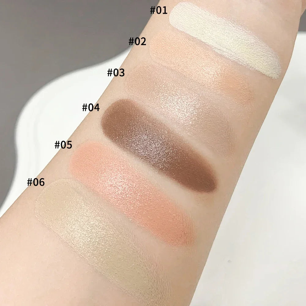 Palette de correcteurs mats, couverture de Texture crème, marques d'acné, cernes, maquillage multifonction pour le visage, éclaircissant durable, cosmétiques pour le visage