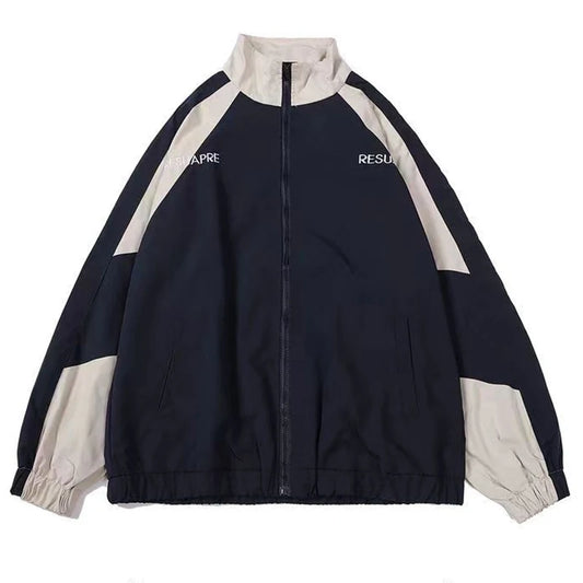 Veste Varsity Premium Lencensa - Hip Hop Patchwork Unisexe - Qualité Exceptionnelle
