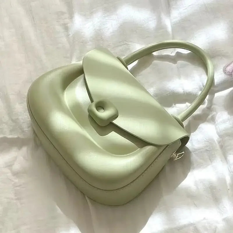 Sac à bandoulière exquis Shopper Sac Femme Portable léger Bolsos Mujer sacs à bandoulière pour Femme nouveau doux solide Bolso