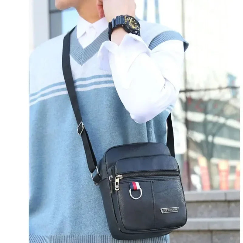 Sac Bandoulière Premium Lencensa - Cuir PU Grande Capacité - Qualité Exceptionnelle