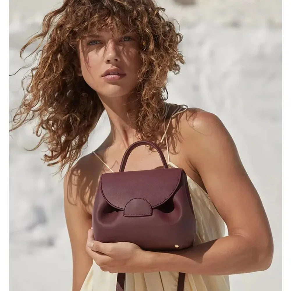 25Sac à bandoulière design en cuir pour femmes, sac à bandoulière, sac à main à motif en cuir verni, sac de transport - Lencensa 