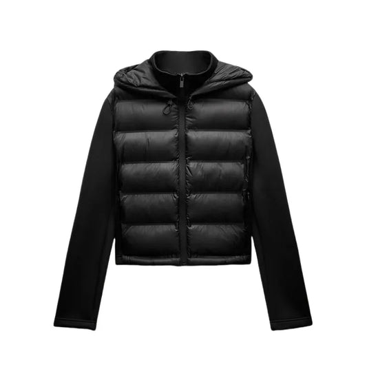 Doudoune Femme Légère - Manteau Sport Hiver avec Fermeture Éclair