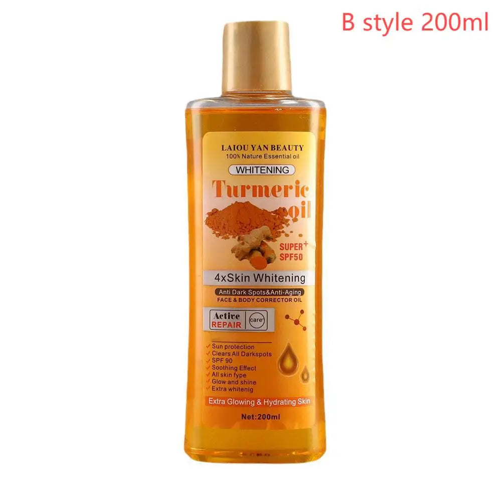 Huile Essentielle Curcuma 200ml - Massage Corps Visage | Lencensa - Lencensa 