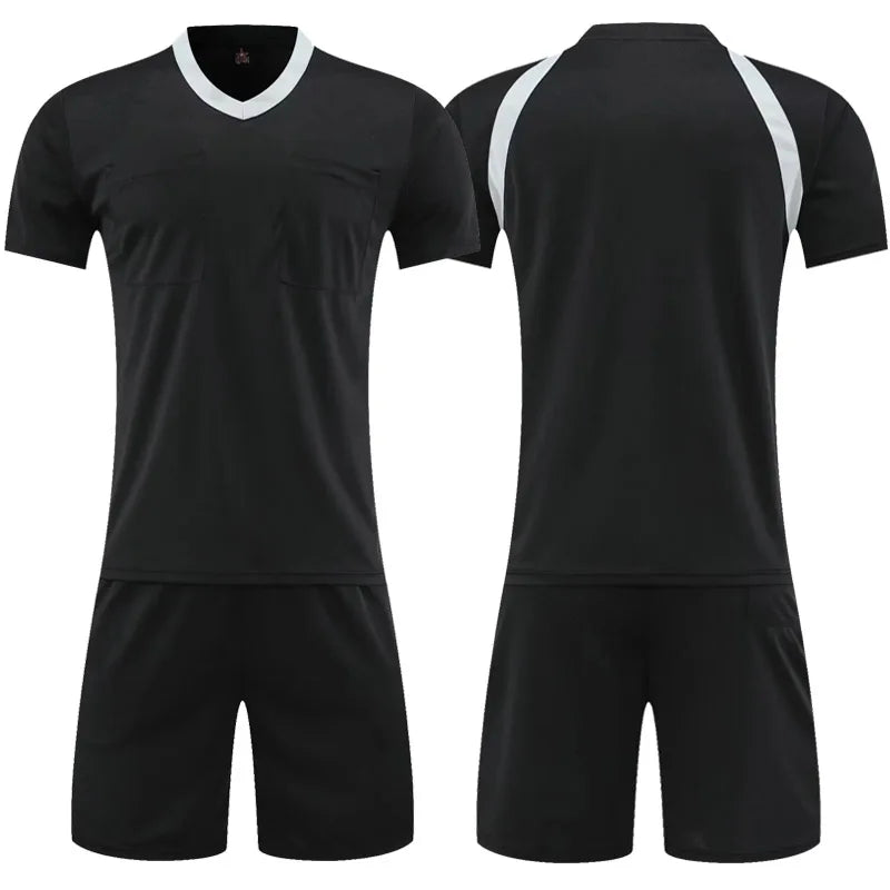 Uniforme Arbitre Football Personnalisable - Maillot Short Nom Numéro HAMEK - Lencensa 