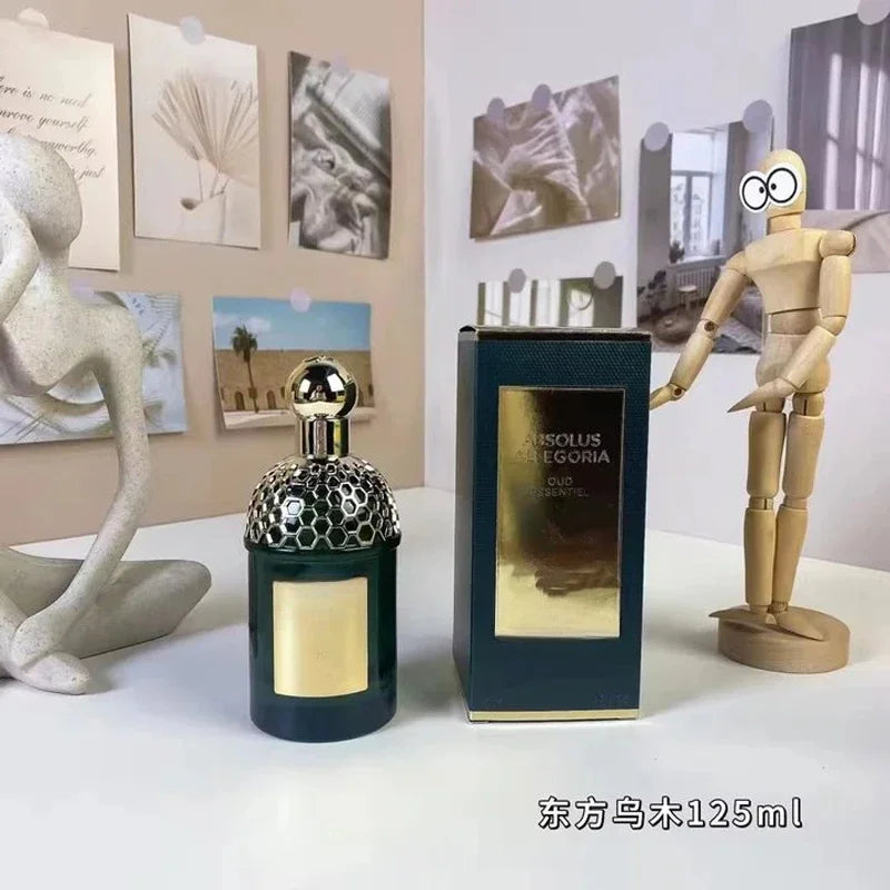 Cologne Original 125ml - Parfum Unisexe Rose Bois de Santal Cuir - Lencensa 