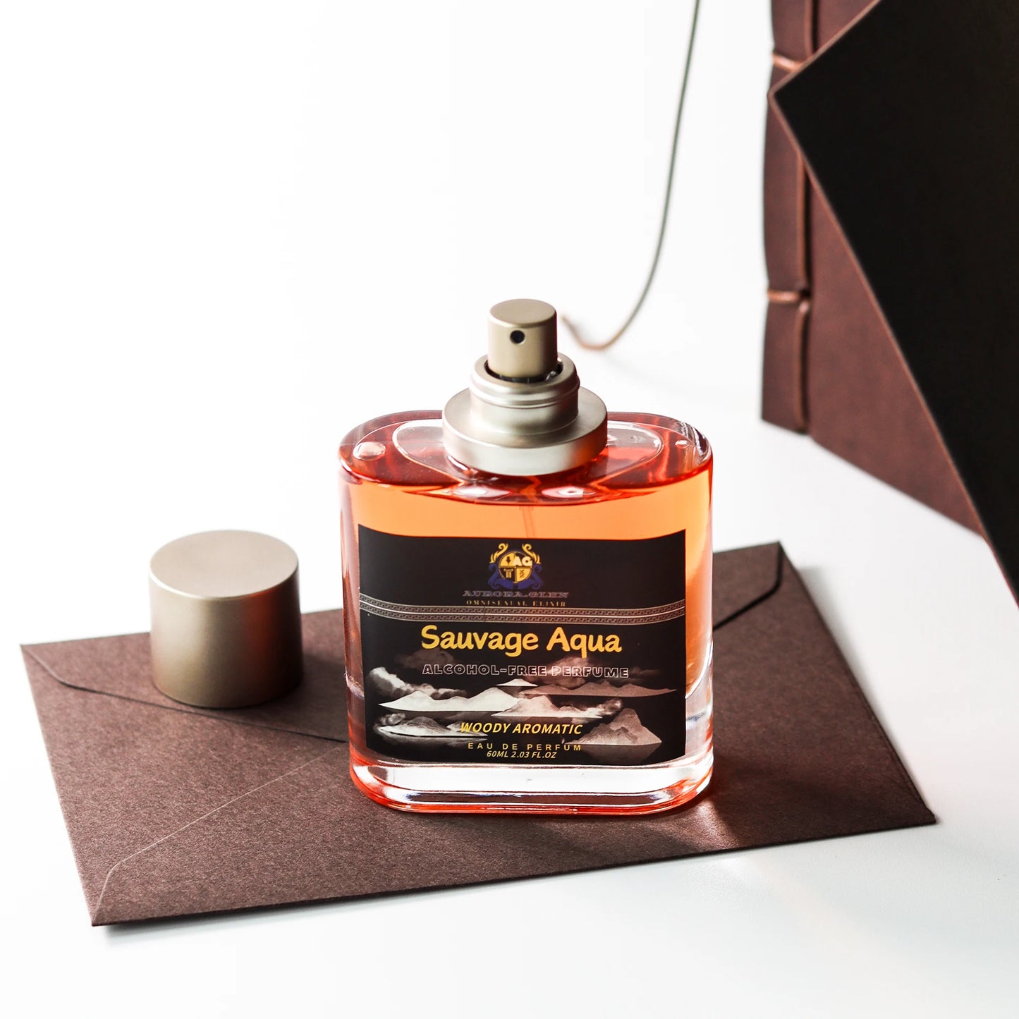 Wilderness for Men 60ml - Huile Parfum Boisé Épicé Sans Alcool - Lencensa 