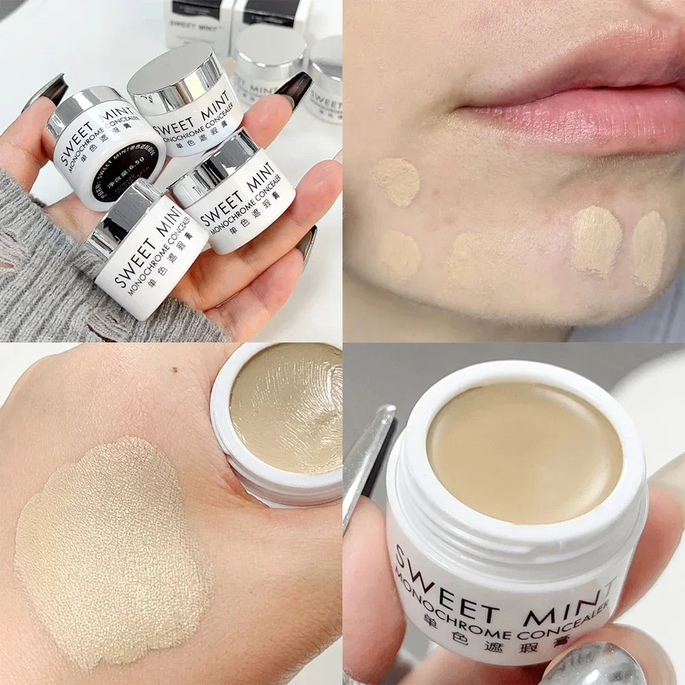 Palette de correcteurs mats, couverture de Texture crème, marques d'acné, cernes, maquillage multifonction pour le visage, éclaircissant durable, cosmétiques pour le visage