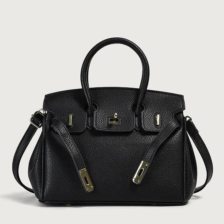 Sac Birkin imprimé écharpe 2025 pour femmes, sac à main à bandoulière en relief à ailes, fourre-tout de luxe à poignée supérieure avec serrure, sac à bandoulière élégant - Lencensa 