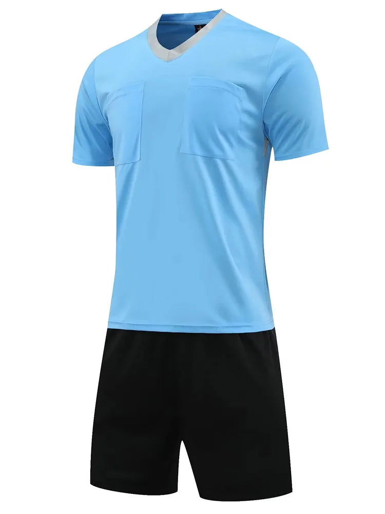 Uniforme Arbitre Football Personnalisable - Maillot Short Nom Numéro HAMEK - Lencensa 